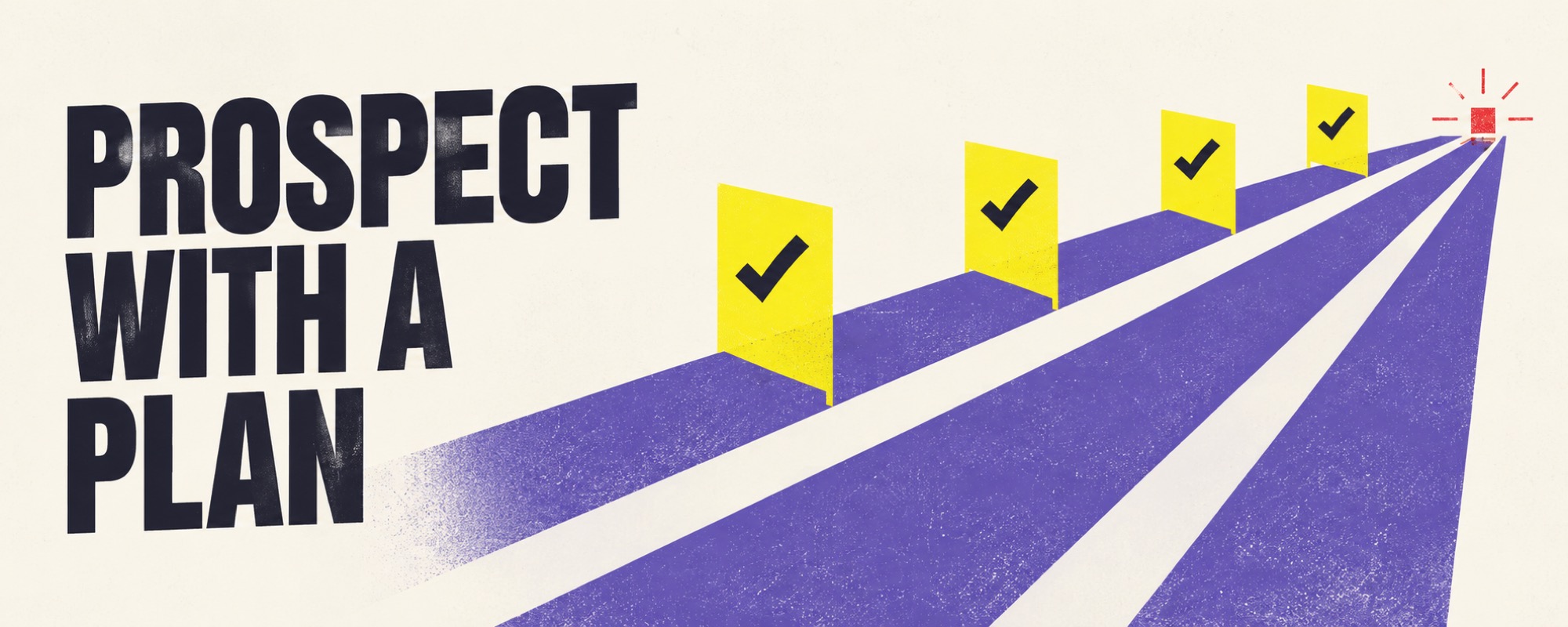 Four decision gates turn a B2B account list into a prospecting plan
