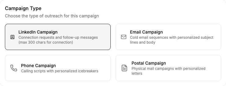 From scored leads to outreach in 3 clicks